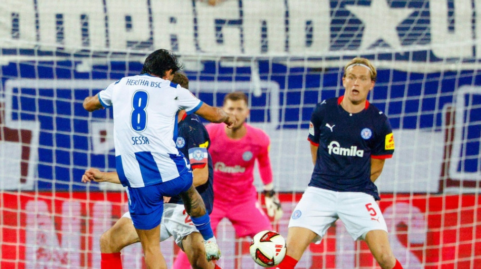  Rekord verpasst: Hertha l&auml;sst in Kiel erstmals Punkte liegen 