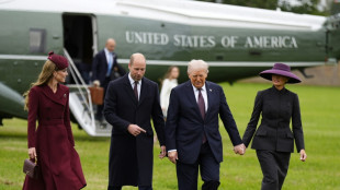 Trump accueilli par le roi &agrave; Windsor au premier jour de sa visite d'Etat au Royaume-Uni