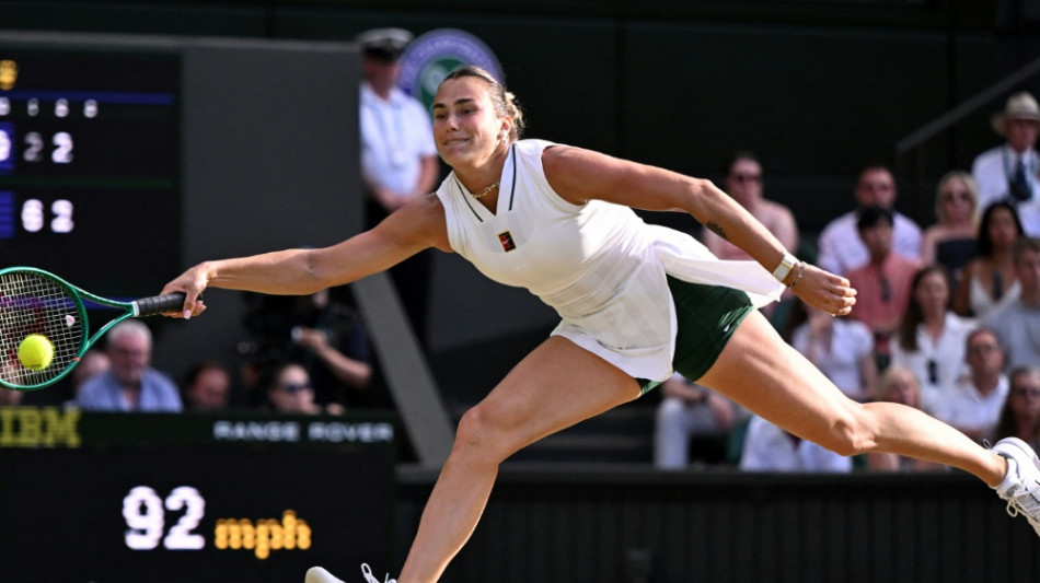  Wimbledon: Topfavoritin Sabalenka scheitert an Osaka 