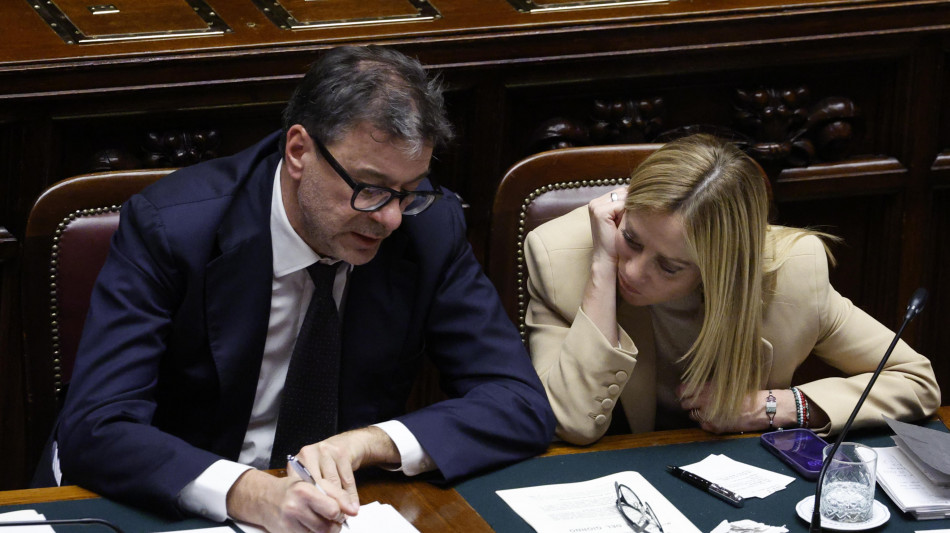  Manovra, verso un vertice luned&igrave; con Meloni e Giorgetti 
