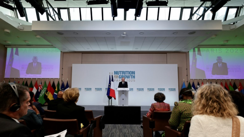Sommet contre la malnutrition: des dons annonc&eacute;s mais le d&eacute;fi financier persiste
