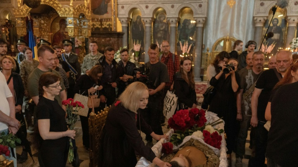  A Kiev, dernier adieu &agrave; un b&eacute;n&eacute;vole qui a consacr&eacute; sa vie aux morts 
