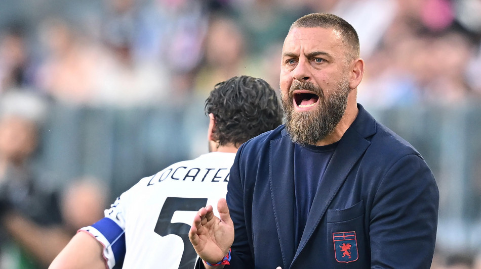  Genoa: De Rossi, "siamo virtualmente salvi inutile essere ipocriti" 