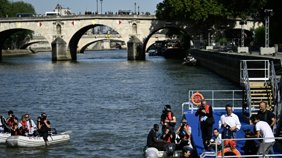 Olympia: B&uuml;rgermeisterin Hidalgo schwimmt in der Seine