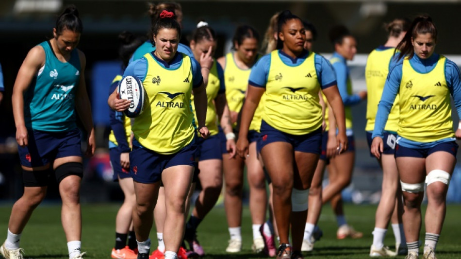 Rugby: à Marcoussis, les Bleues sont enfin "complètement pros"