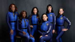 Katy Perry mit reinem Frauenteam ins All gestartet