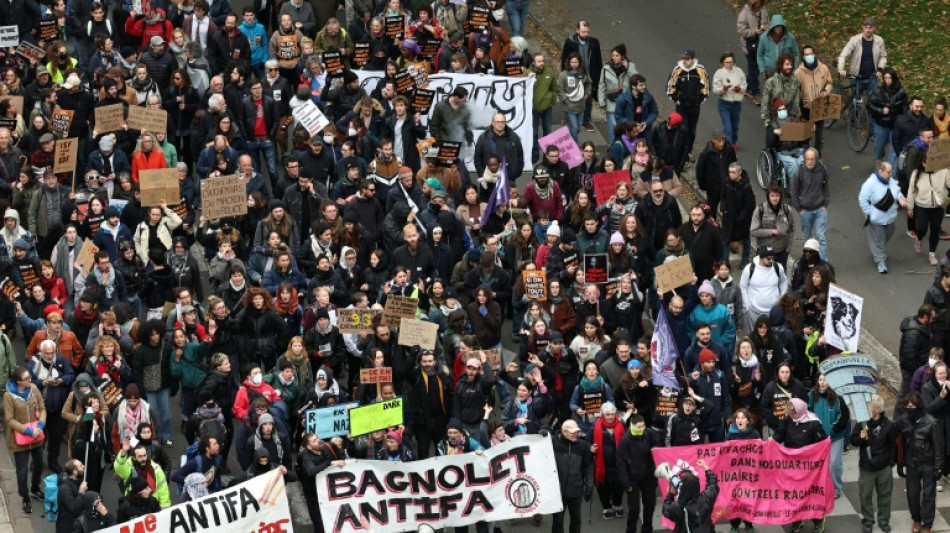  Frankreich: Tausende protestieren gegen Parteitag des rechtspopulistischen RN 