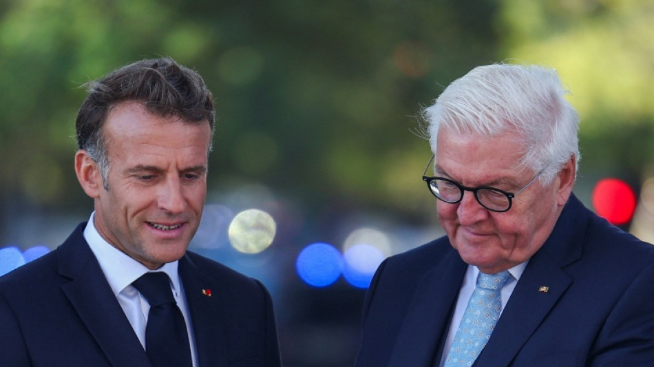  Steinmeier mit milit&auml;rischen Ehren zu Staatsbesuch in Paris empfangen 