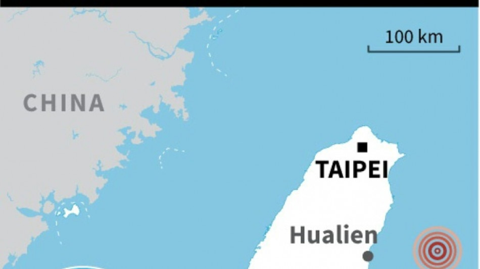 Un sismo de 6,3 grados de magnitud sacude las costas de Taiwán