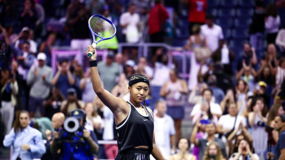  Osaka channels NBA icon Iverson to reach US Open second round 