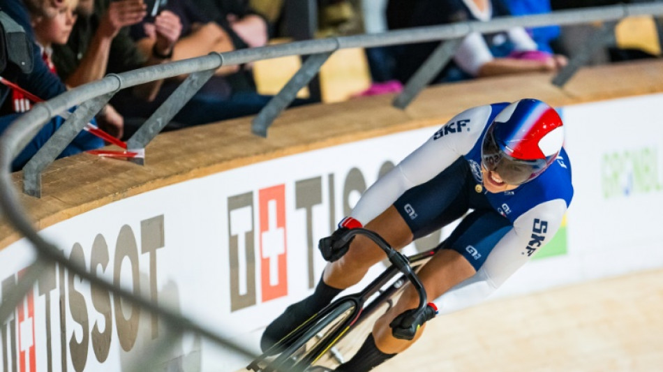 Mondiaux de cyclisme sur piste: Mathilde Gros touch&eacute;e, pas coul&eacute;e