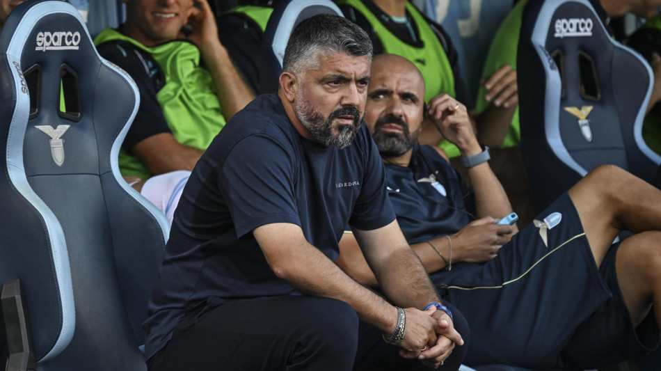  Gattuso 'bene un punto, ma non diciamo che l'Europa &egrave; obiettivo della Lazio' 