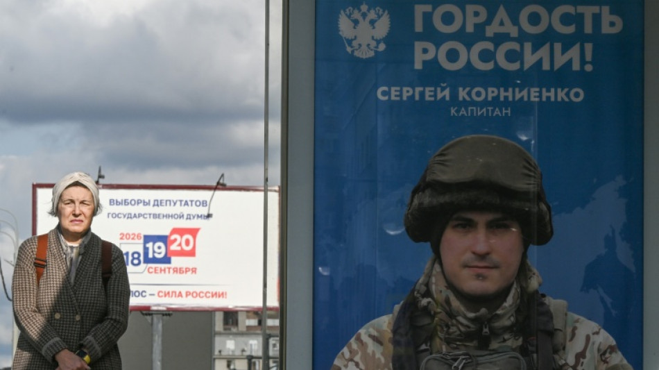  Russians begin voting in controlled election as war drags  