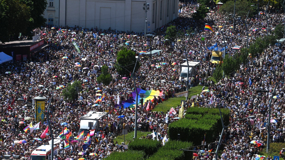 Organizzatori Pride Budapest, siamo quasi 200.000