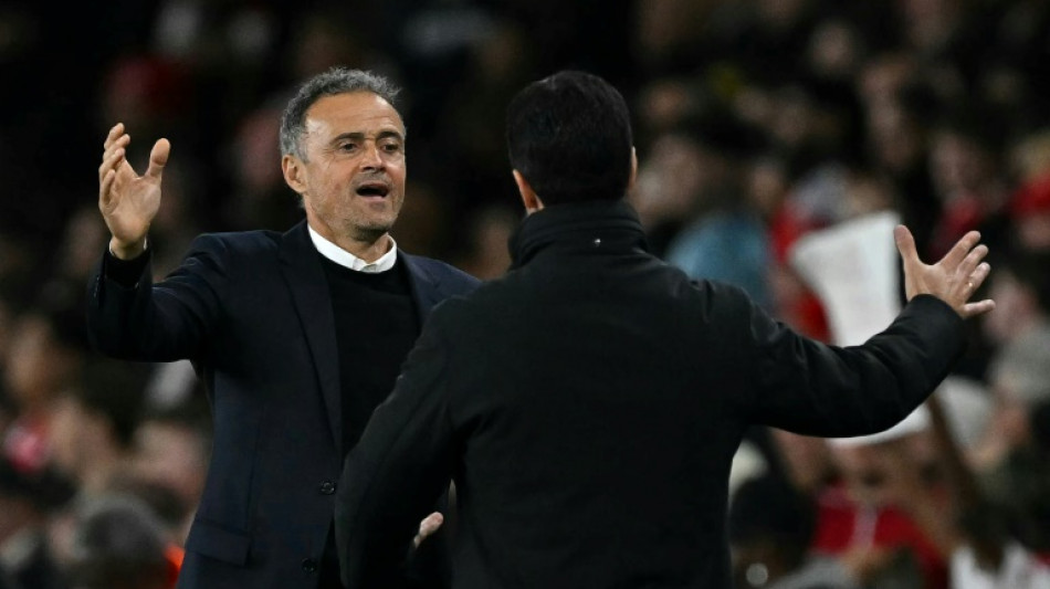 Luis Enrique-Arteta, admira&ccedil;&atilde;o m&uacute;tua e rivais na Liga dos Campe&otilde;es