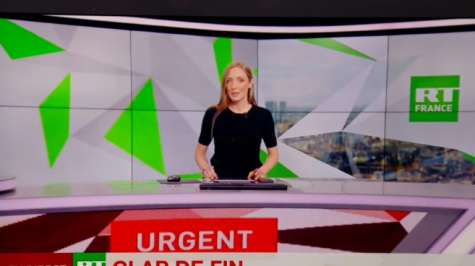 RT France, branche française de la chaîne russe RT, annonce sa