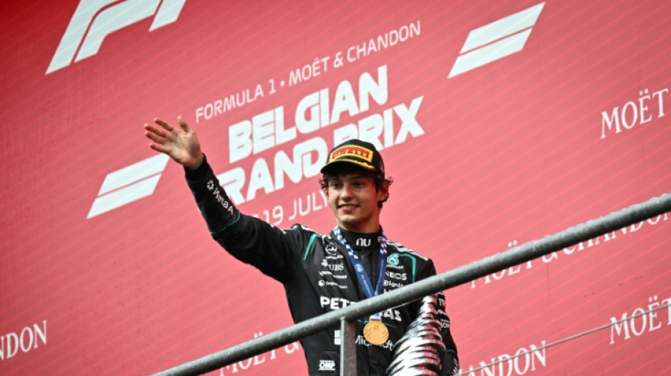 F1: Antonelli, imp&eacute;rial en Belgique, reprend le large au championnat