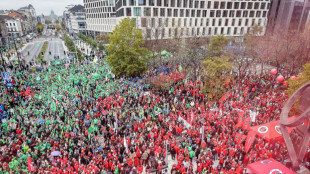 Belgique: manifestation massive &agrave; Bruxelles contre le budget "brutal" du gouvernement