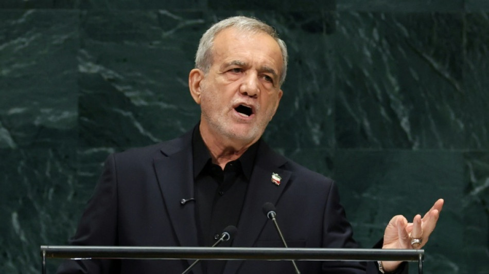  UN-Debatte: Irans Pr&auml;sident Peseschkian weist Trumps Drohungen zur&uuml;ck 