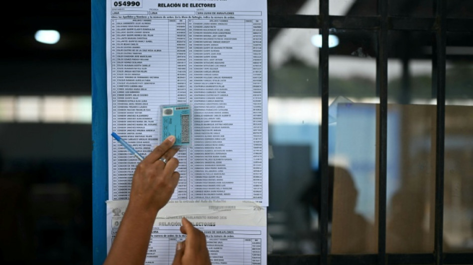  Se reanuda la elecci&oacute;n en Per&uacute; para decenas de miles impedidos de votar el domingo 