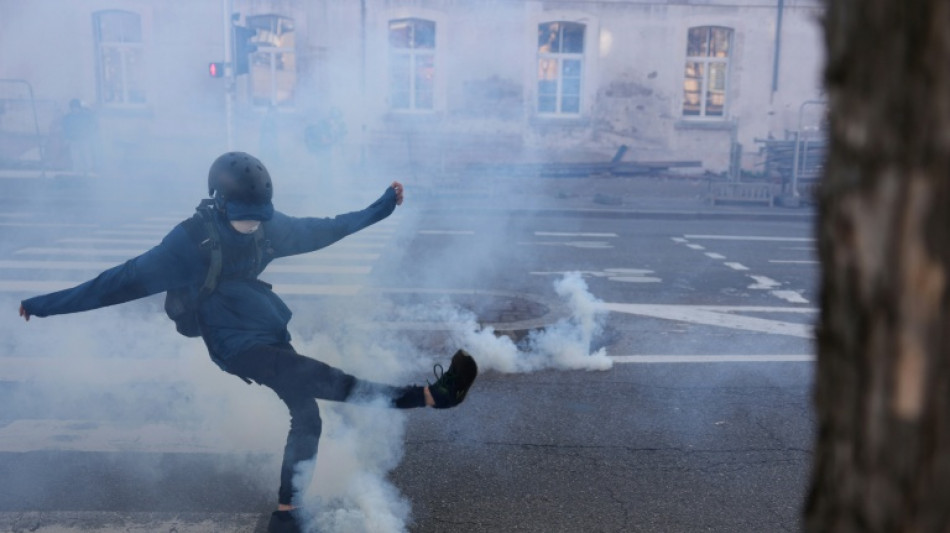  Hunderttausende bei Sch&uuml;lerprotesten in Frankreich auf den Stra&szlig;en 