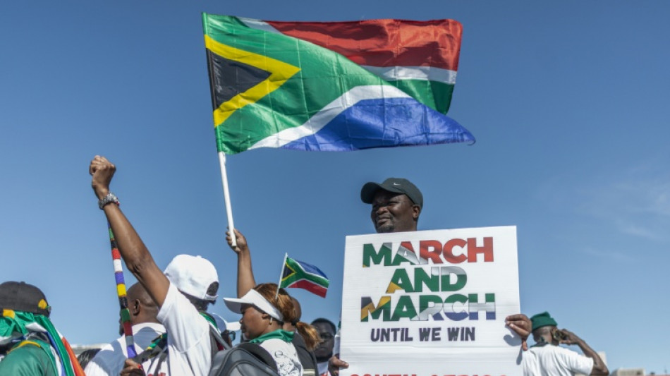  Fremdenfeindlicher Protest im s&uuml;dafrikanischen Durban w&auml;hrend Regionalgipfels 