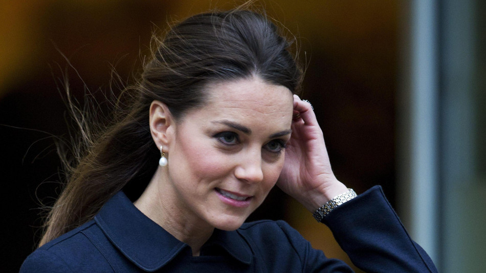 'La principessa Kate vista in pubblico in salute e felice'