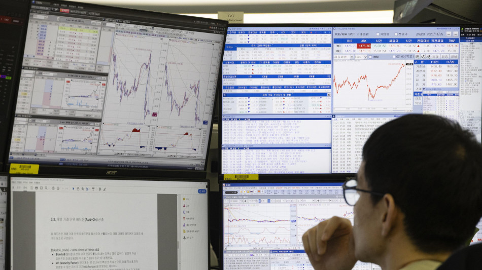 Borsa: l'Asia chiude in calo dopo la Fed, pesano i conti di Oracle