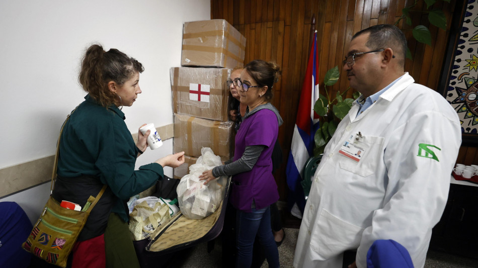  Cuba, convoglio umanitario dall'Italia arriva all'Avana con aiuti europei 