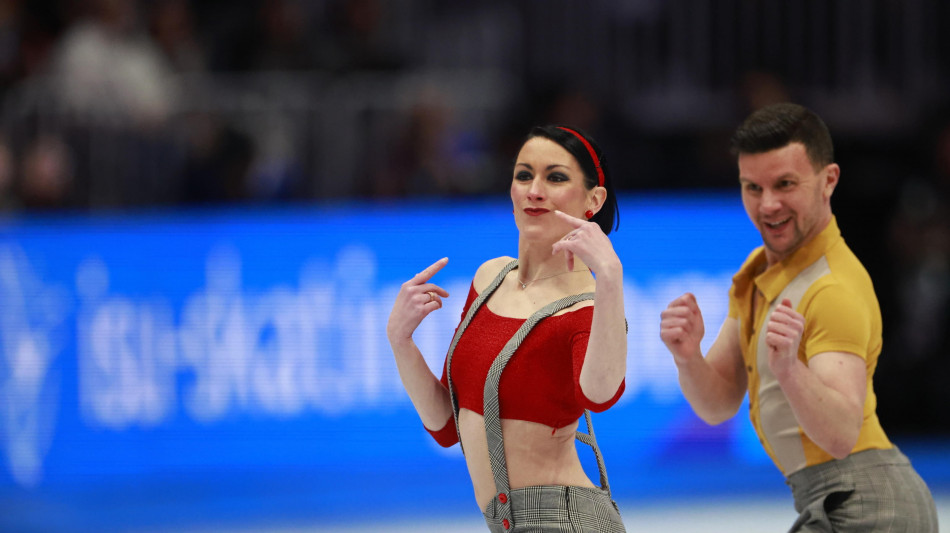 Ghiaccio: mondiali figura; Guignard-Fabbri 4/i dopo Rhythm Dance