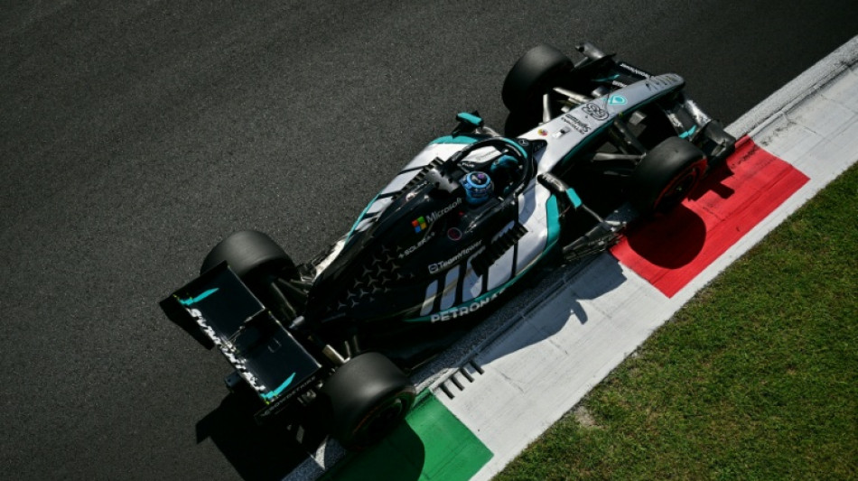  Russell on top ahead of Hamilton in final Italian GP practice 
