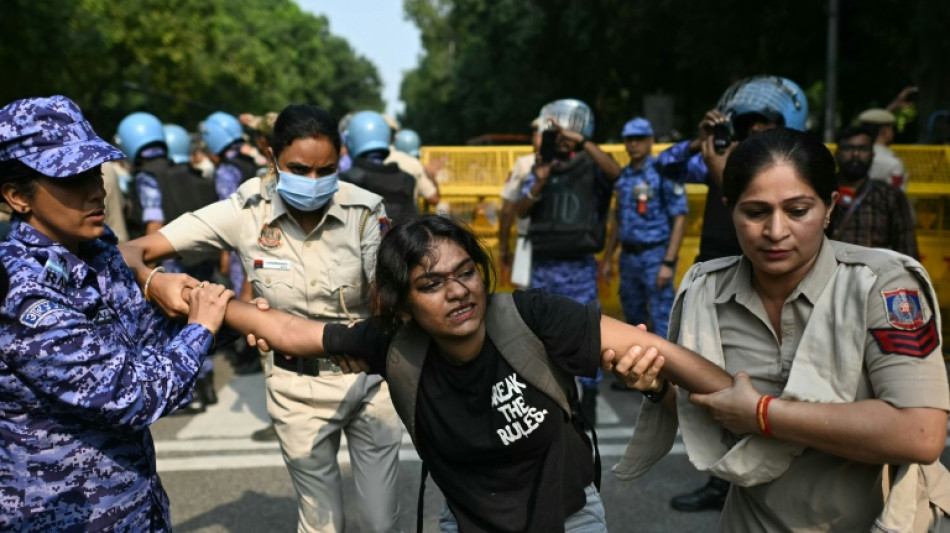  Manifestations en Inde : deux chefs des "cafards" plac&eacute;s en d&eacute;tention 