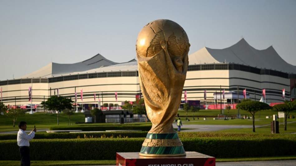 Fans, trophy and teams arrive in Qatar for World Cup countdown