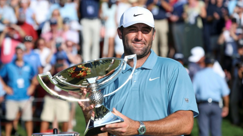  Top-ranked Scheffler storms to PGA Tour Championship win 
