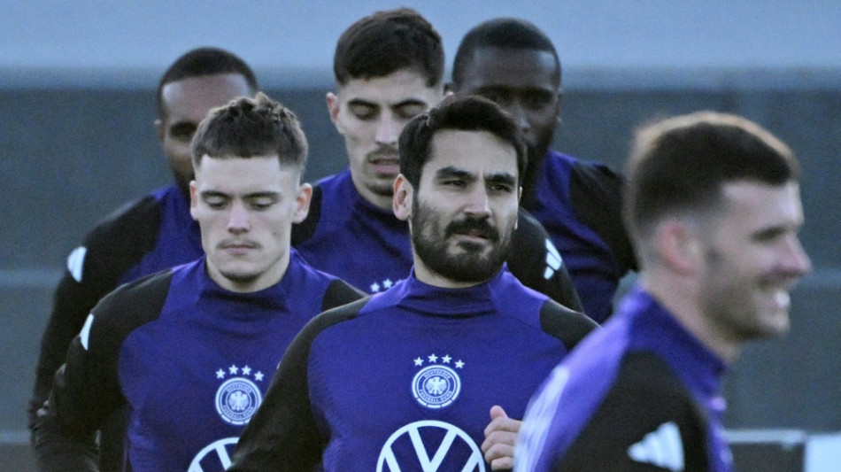 DFB-Training mit G&uuml;ndogan und Wirtz