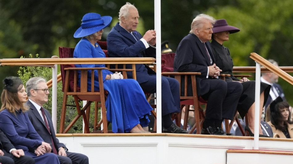Place à la politique au second jour de la visite d'Etat de Trump au Royaume-Uni