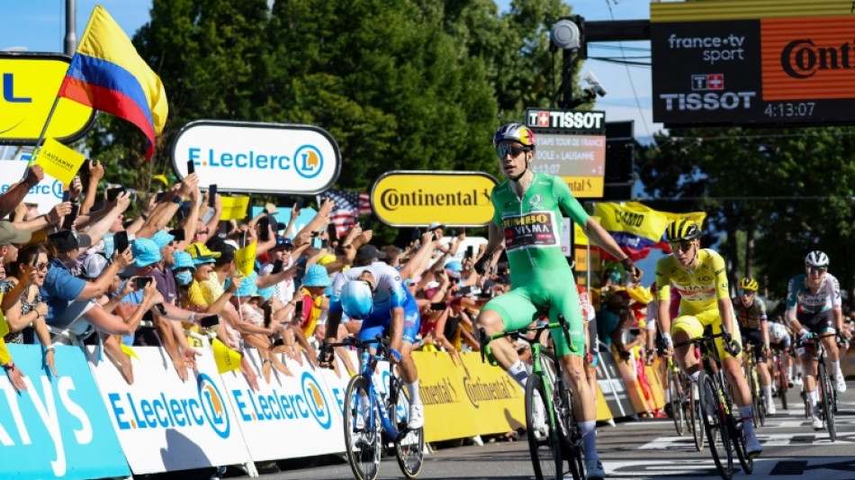 Van Aert gana su segunda etapa en este Tour, Pogacar sigue líder