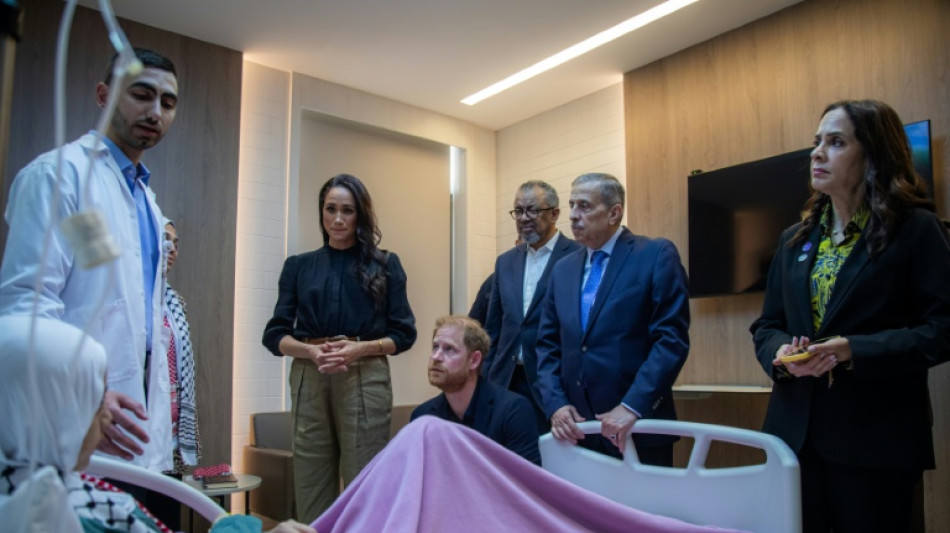 Harry et Meghan en Jordanie, &agrave; la rencontre de r&eacute;fugi&eacute;s et d'enfants palestiniens