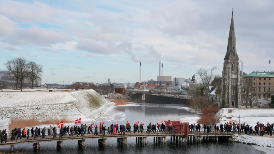  Marcha silenciosa en Dinamarca contra cr&iacute;ticas de Trump a la OTAN en Afganist&aacute;n 