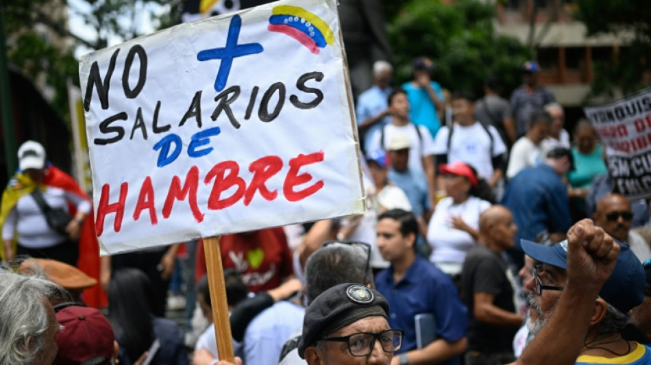  Venezuelan protesters call government wage hike a joke  