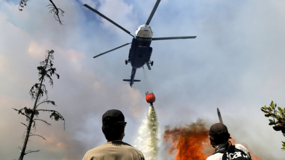  Un incendio amenaza una joya tur&iacute;stica de los Andes colombianos 