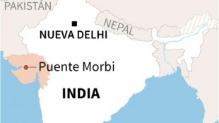 Al menos 120 muertos en el colapso de un puente colgante en India