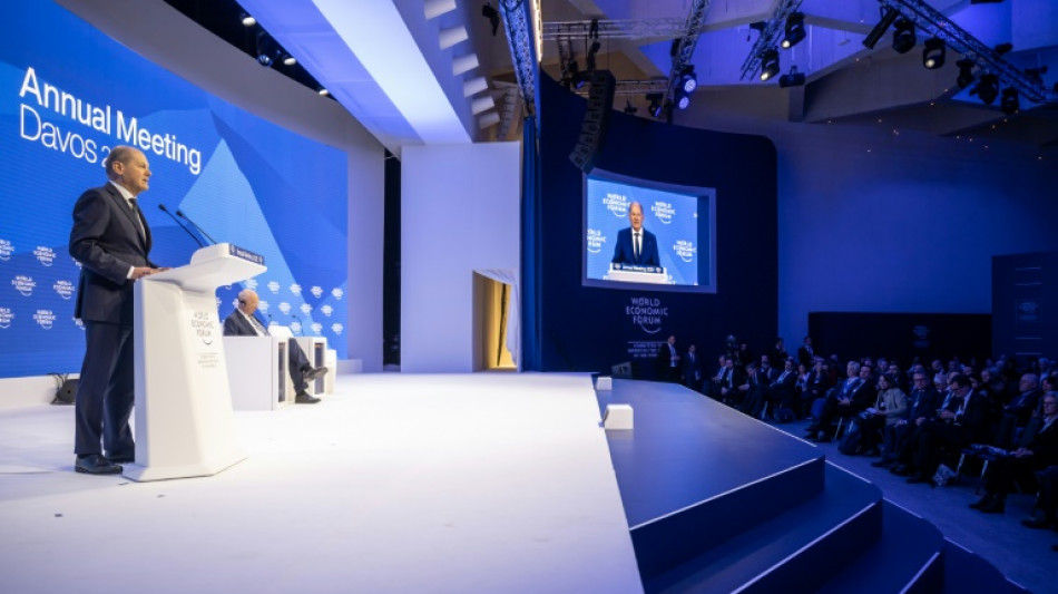 Scholz kritisiert in Davos 