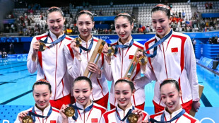 China conquista ouro in&eacute;dito no nado art&iacute;stico por equipes em Paris-2024