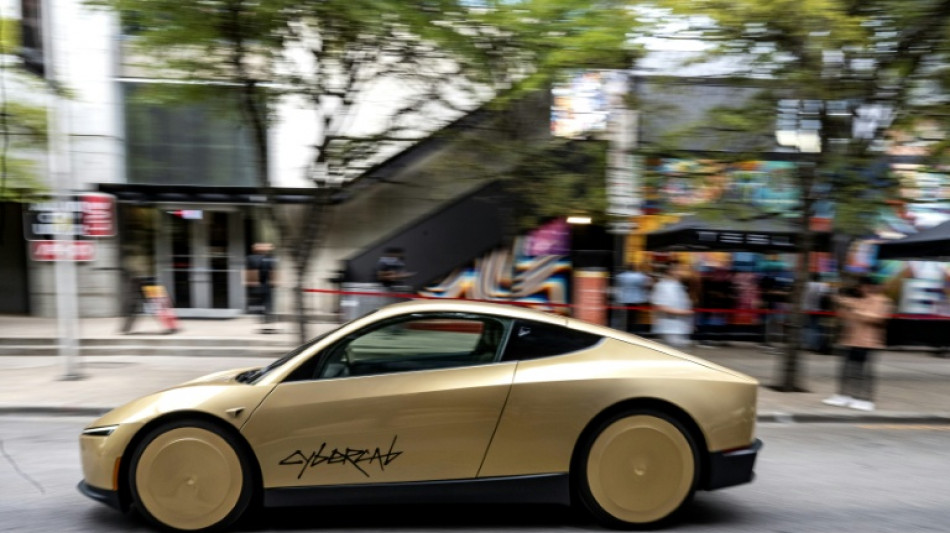  Tesla launches self-driving 'Cybercab' in Texas 