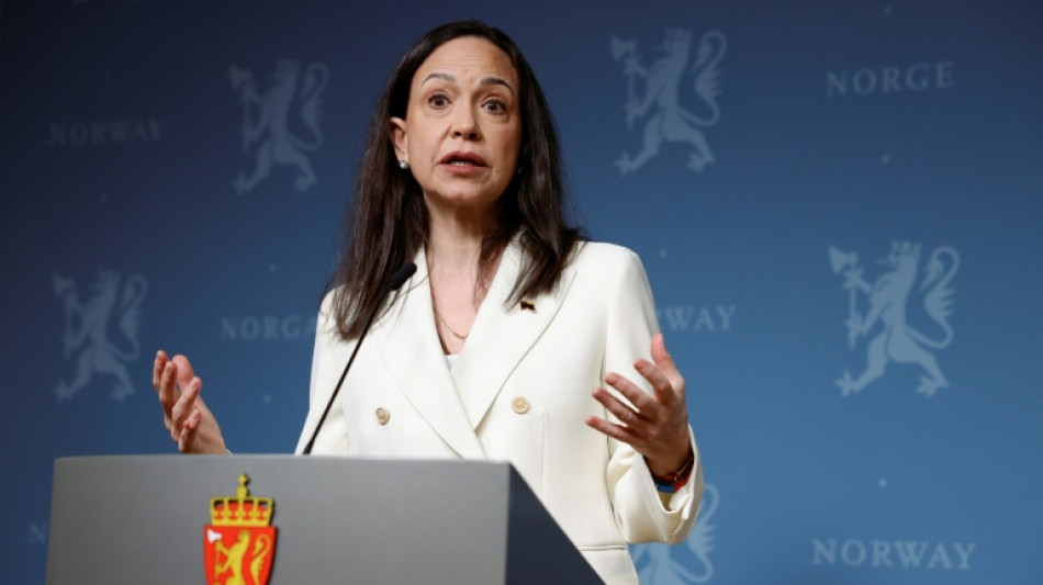  Venezolanische Oppositionspolitikerin Machado fordert mehr Druck auf Maduro 