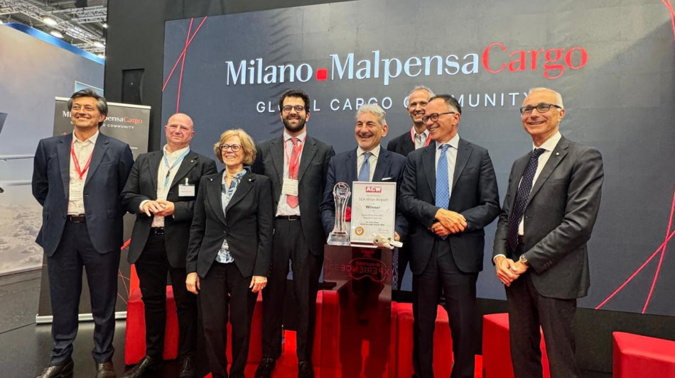 Sea, Malpensa &egrave; 'scalo cargo dell'anno' davanti a Bruxelles