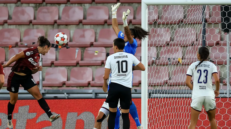  Servette-Frauen unterliegen Sparta Prag im Quali-Hinspiel 