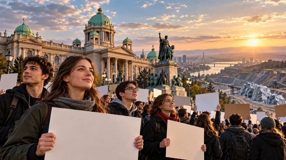  Studierendenliste gewinnt Parlamentswahl in Serbien klar 