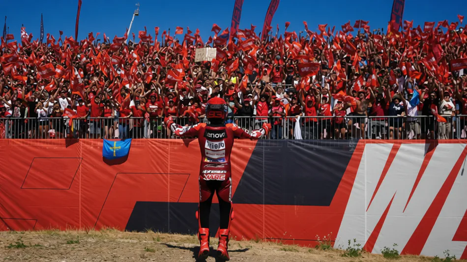  Marc M&aacute;rquez gana la carrera de MotoGP en Arag&oacute;n y se coloca segundo en el Mundial 